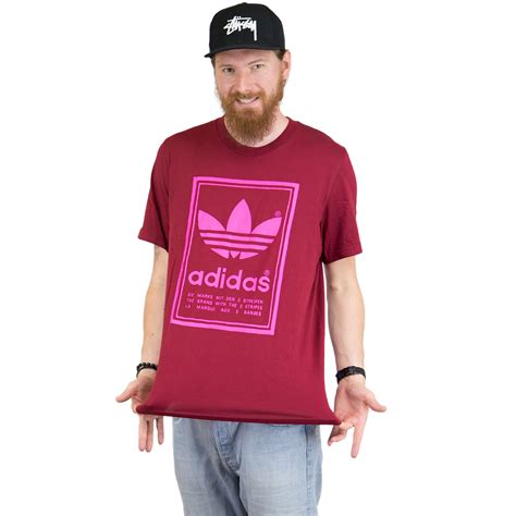 Shoppe rote adidas Originals T